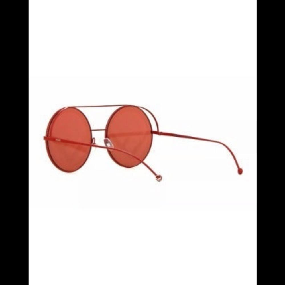 Red Fendirama sunglasses color- red. BNWT never worn. Gorgeous & rare!